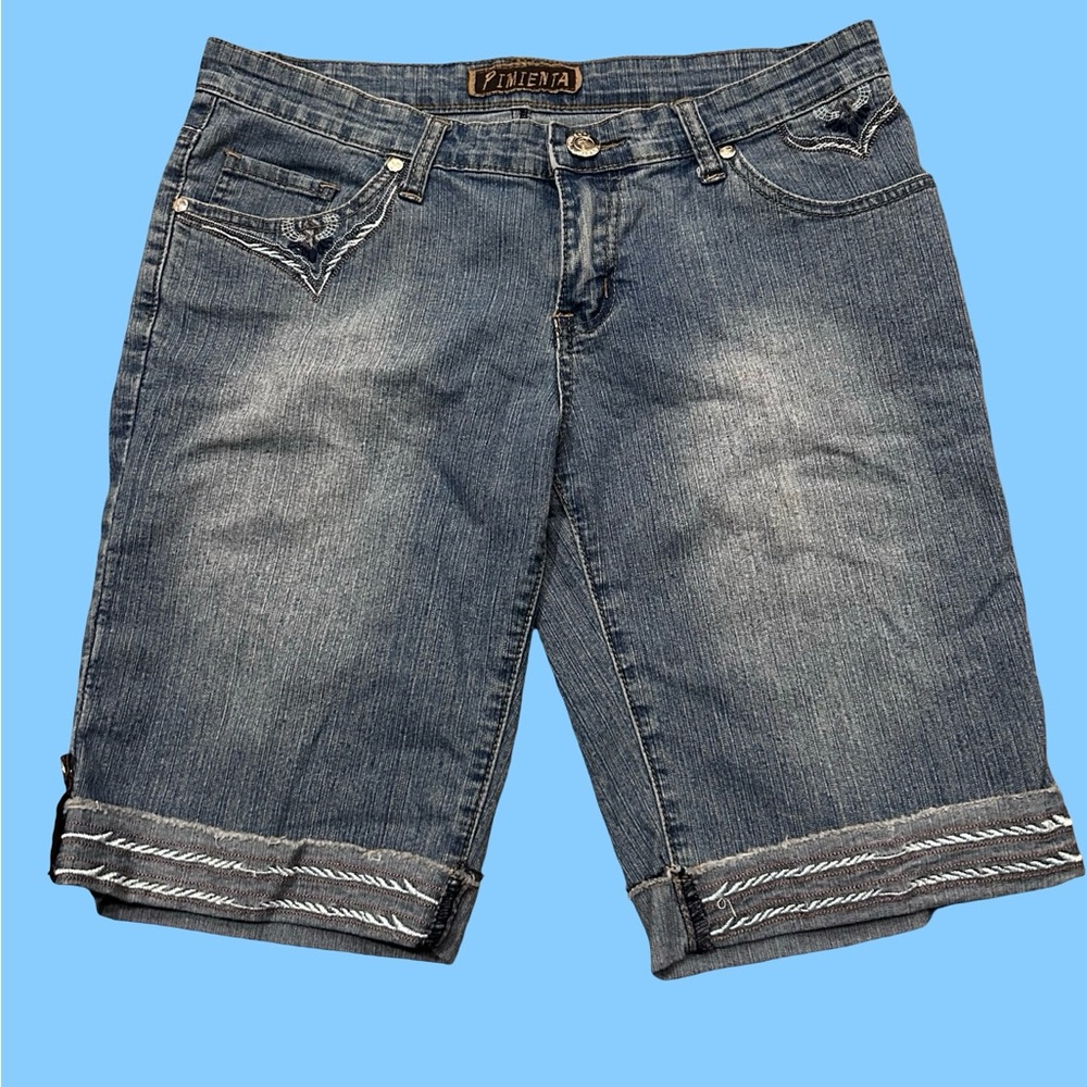 Denim Blue Women Shorts